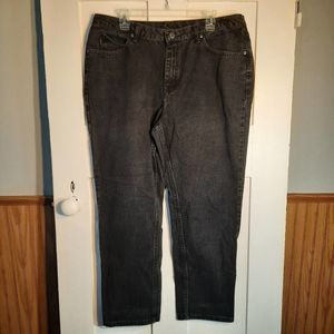 CHIC Black Straight Leg Petite sz20W